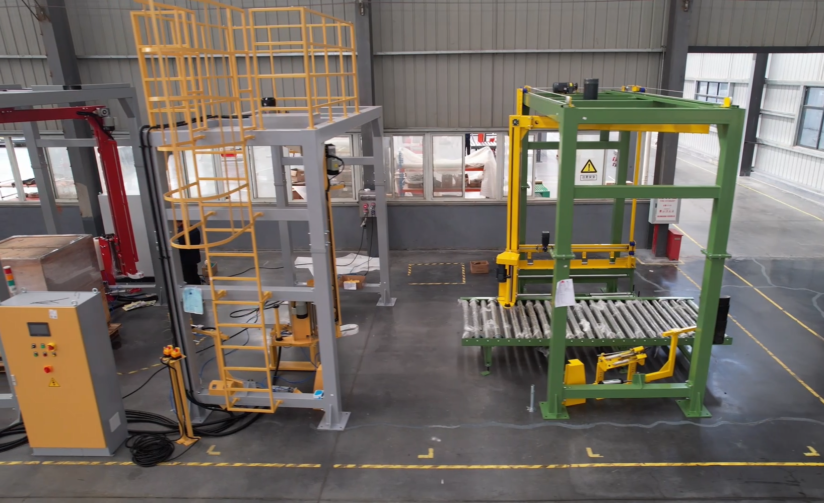 美奇斯13臺龍門式纏繞機揚帆出海(圖8)