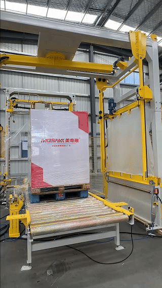 美奇斯13臺龍門式纏繞機揚帆出海(圖9)